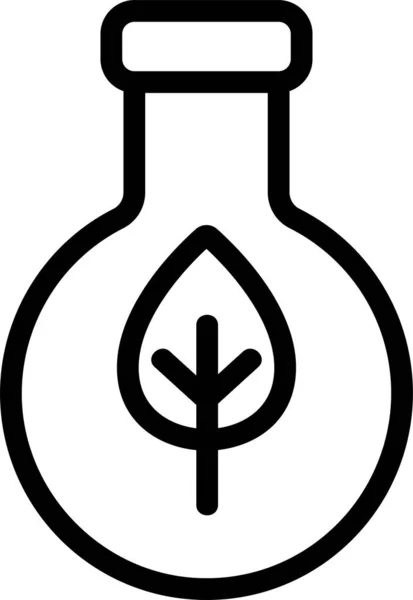 Chemical Fluid Formula Icon — Stock Vector
