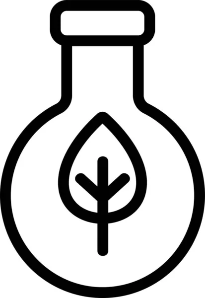 Pictogram Chemische Vloeistofformule — Stockvector