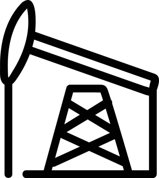 Contour Dubai Gezondheid Icoon — Stockvector