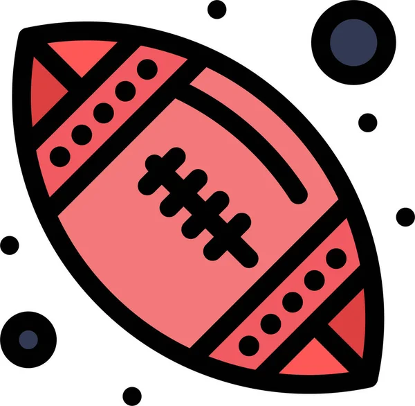 Икона Американского Футбола — стоковый вектор