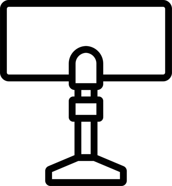 Ikona Urządzenia Nadawczego Anteny — Wektor stockowy
