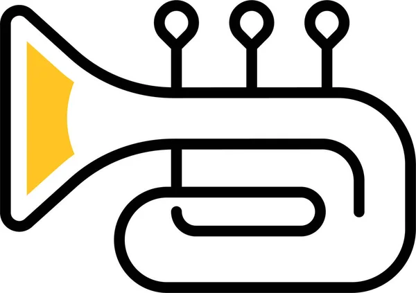 Икона Музыкального Инструмента — стоковый вектор