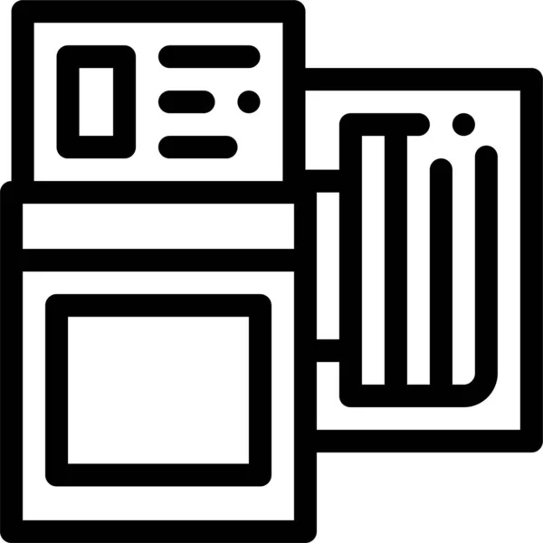 Diagnostics Equipment Fitting Icon Autoservicerepair Category — Stock Vector