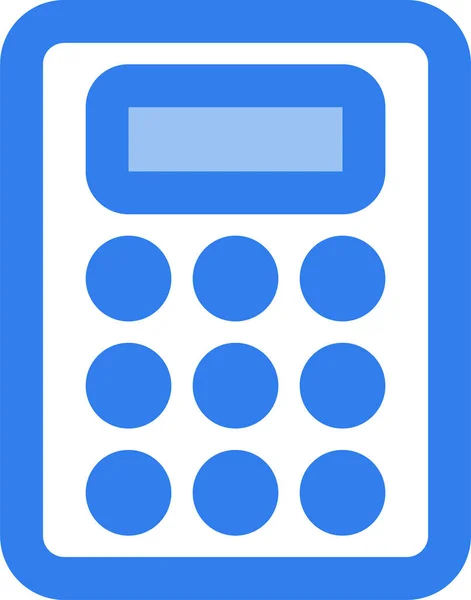 Entreprise Comptabilité Calculer Icône Dans Catégorie Gestion Entreprise — Image vectorielle