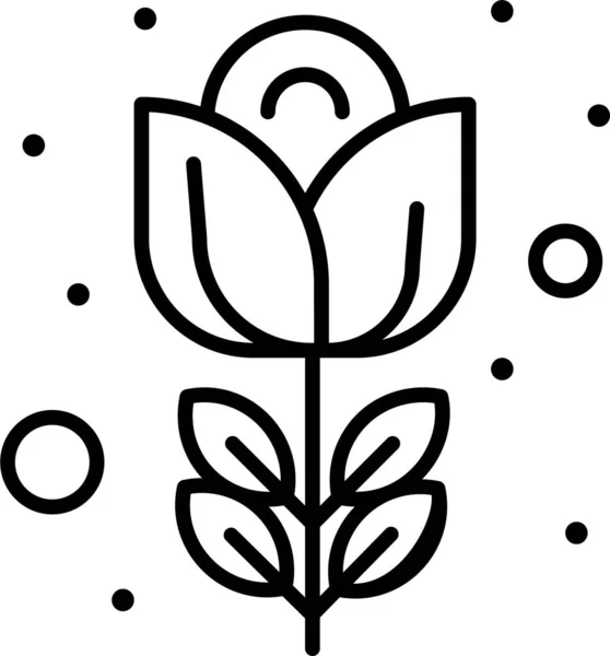 Икона Природы Пасхального Цветов Категории Пасхальные — стоковый вектор