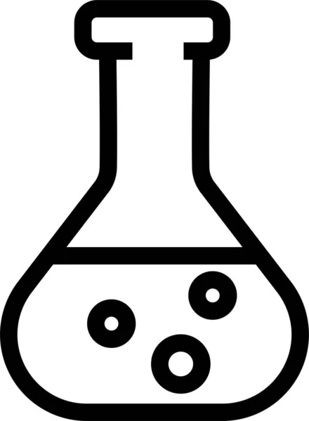 Ikona Chemicznego Wzoru Kosmetycznego — Wektor stockowy