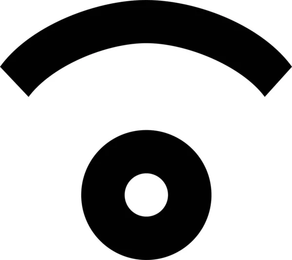 Netzwerk Wifi Symbol Umrissstil — Stockvektor
