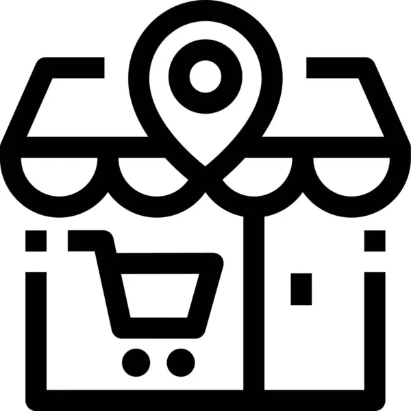 Gps Ubicación Pin Icono — Archivo Imágenes Vectoriales