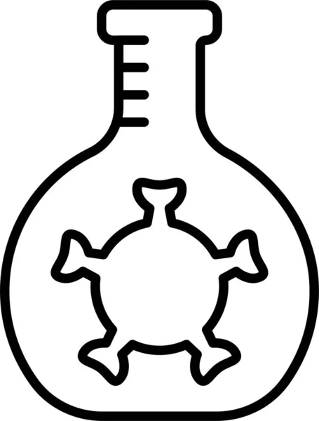 Значок Колби Виявлення Коронавірусу Категорії Коронавірусу — стоковий вектор
