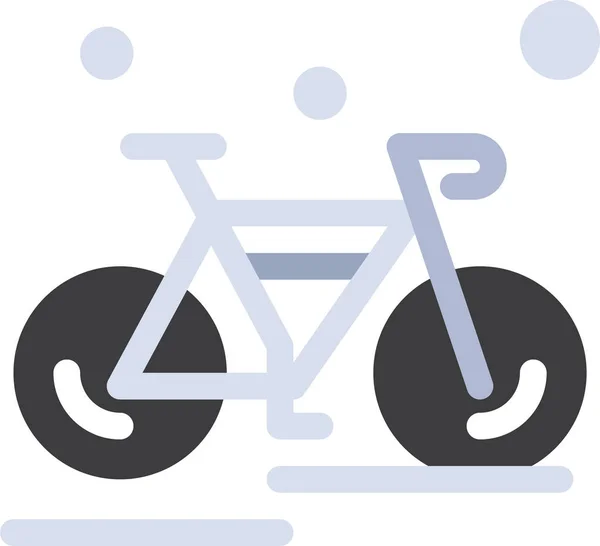 Bicycle Cycle Cycling Icon Sport Category — Stock Vector