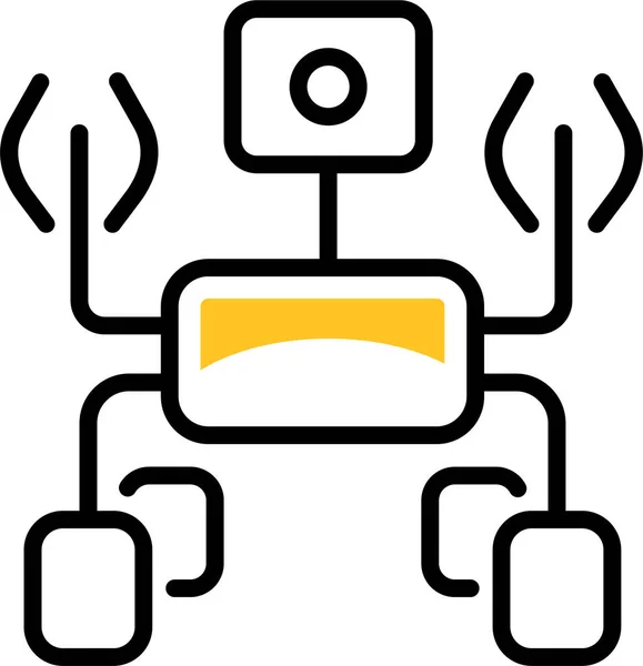Avtomatikaロボットのアイコン — ストックベクタ