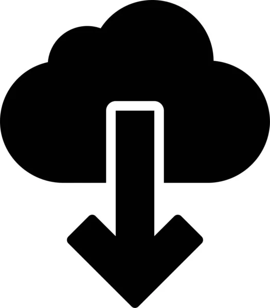 Піктограма Звантаження Хмари — стоковий вектор