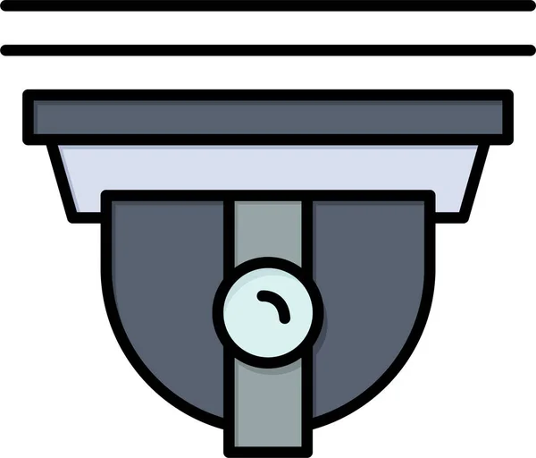 Cámara Leva Icono Seguro Categoría Computerinternetsecurity — Vector de stock