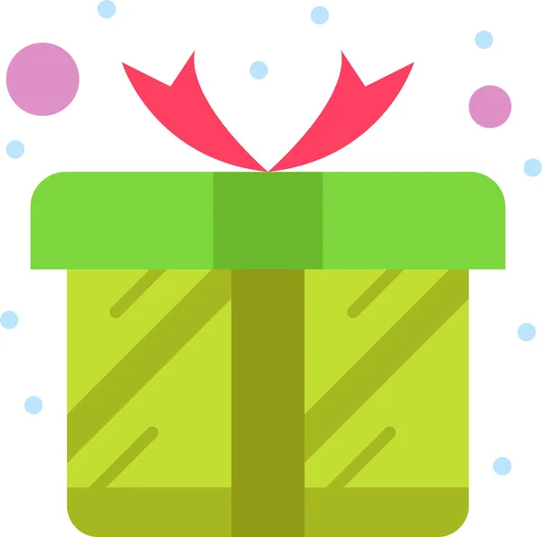 Caja Regalo Amor Icono Categoría Pascua — Vector de stock