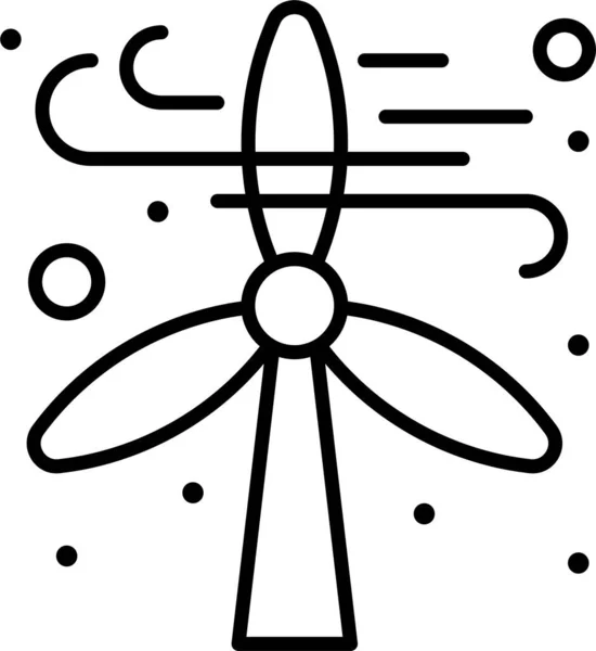 Екологічна Енергетична Ікона Екологічній Категорії — стоковий вектор