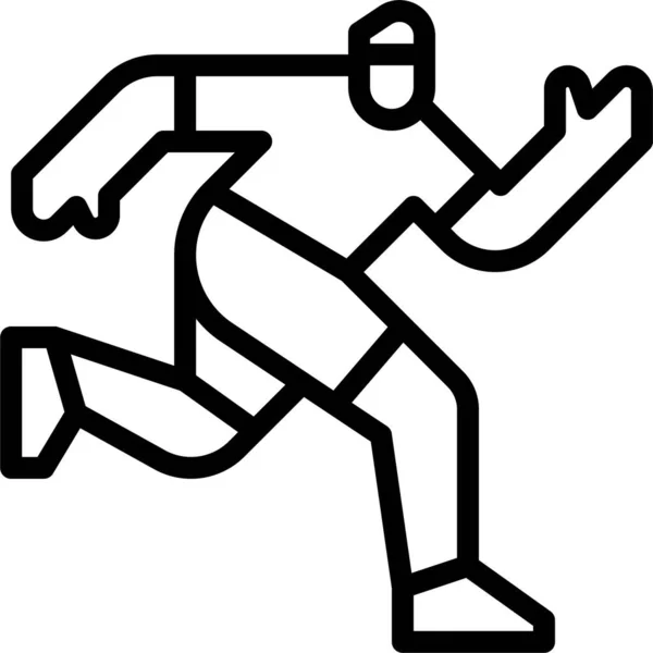 Значок Спортивної Вправи Фітнес — стоковий вектор