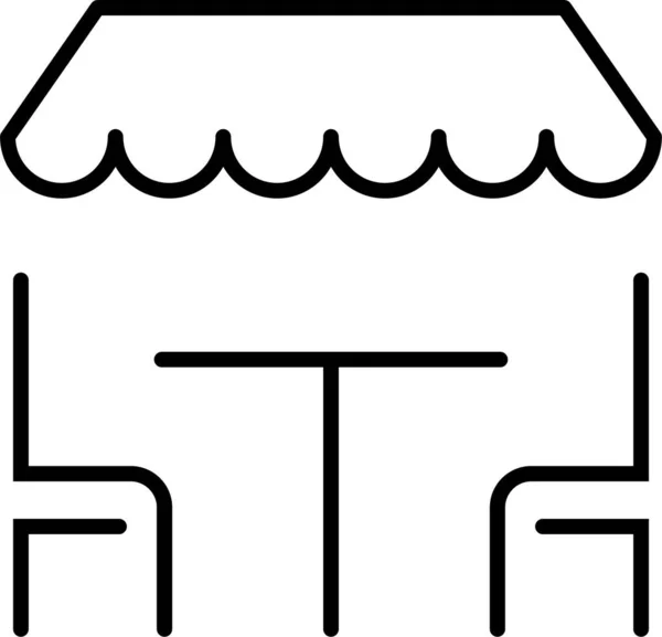 Іконка Резервування Стільця — стоковий вектор
