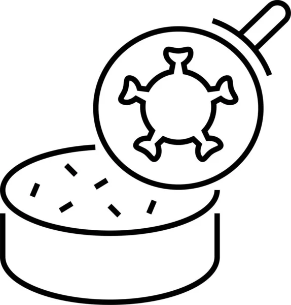 Coronavirus Erkennungssymbol Der Kategorie Coronavirus — Stockvektor