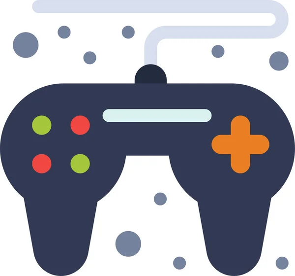 Controlador Juego Icono Juego Categoría Gamesgaming — Vector de stock