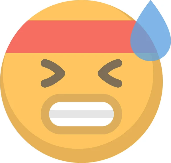 Sweating emoji Vector Art Stock Images Depositphotos