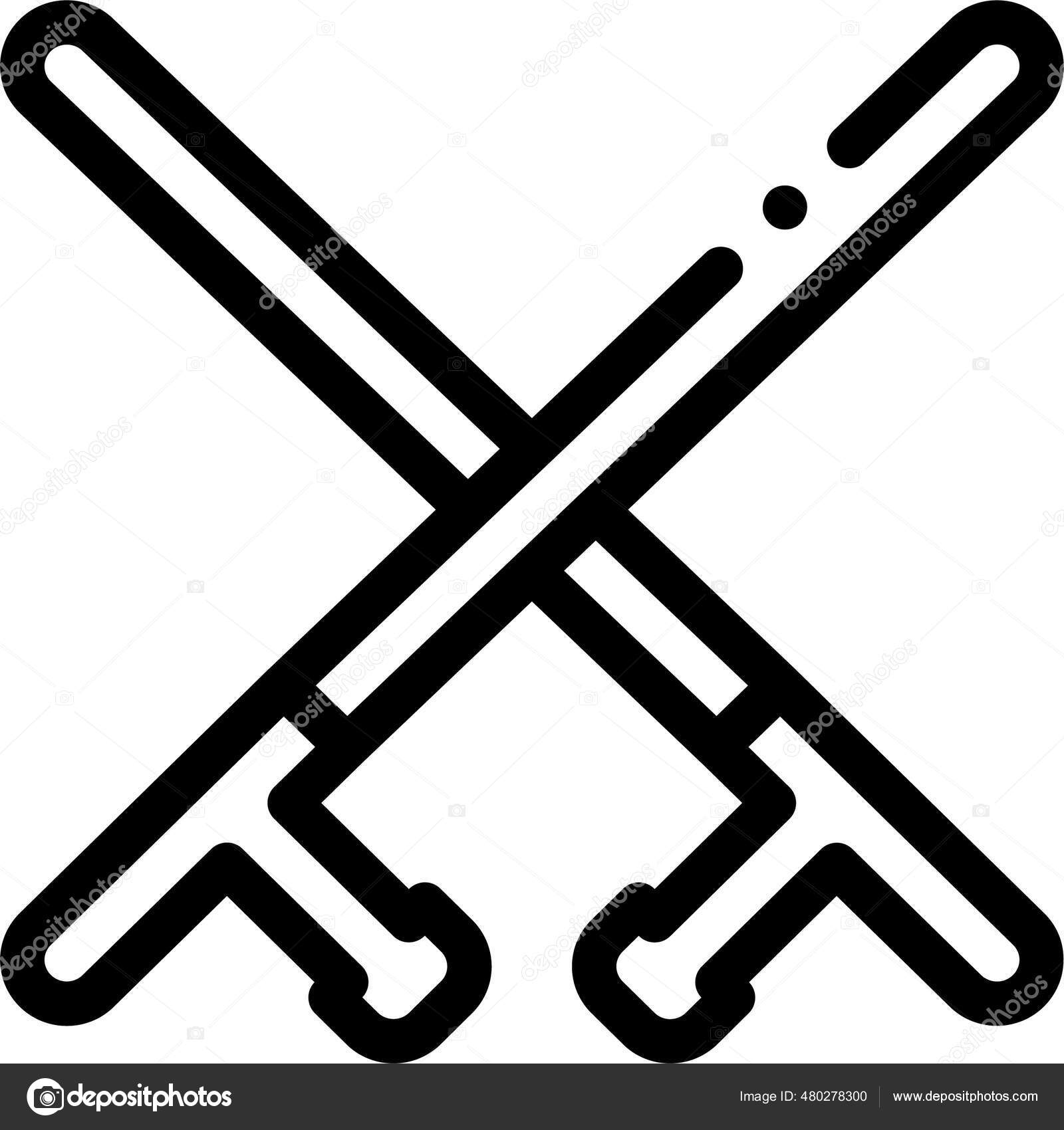 Crossed, swords icon - Download on Iconfinder on Iconfinder