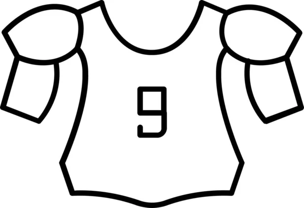 Clothing Hockey Protective Icon — Διανυσματικό Αρχείο