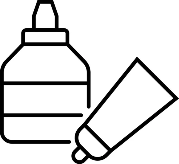 Cosméticos Medicamento Icono — Vector de stock