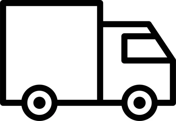 Car Commerce Delivery Icon Outline Style — Stockový vektor