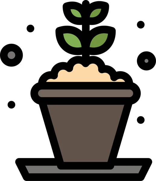 Passe Temps Hobby Icône Plante — Image vectorielle