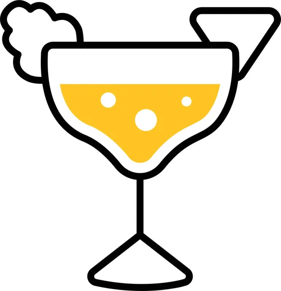 Daiquiri Margarita Mojito Icon — Stock Vector