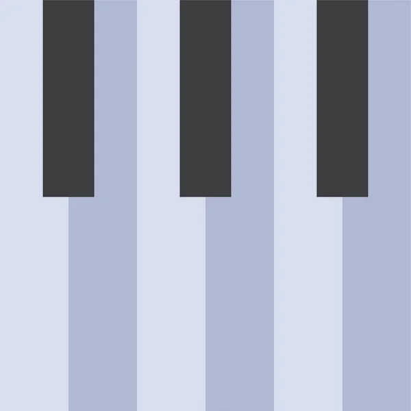 Icône Musique Clavier Audio — Image vectorielle