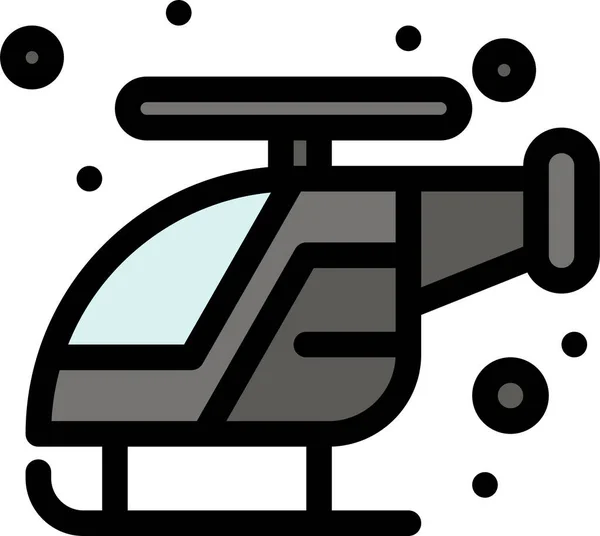 컴퓨터 네트워크 등급의 속보용 헬리콥터 아이콘 — 스톡 벡터