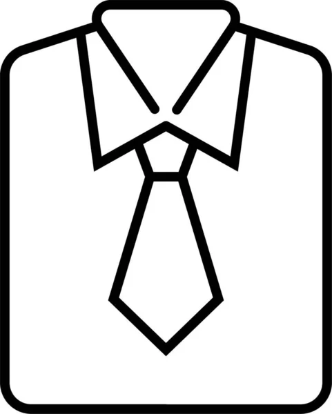 Odzież Mężczyźni Koszula Ikona Matka Ojciecdzień Kategoria — Wektor stockowy