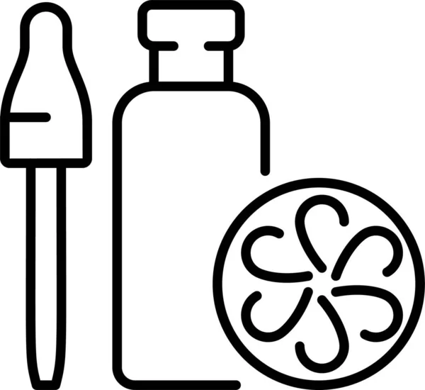 Ikona Kosmetologii Cytrusowej — Wektor stockowy