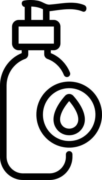 Cuidado Cosmético Icono Esencial — Archivo Imágenes Vectoriales