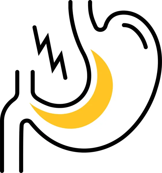 胃炎胃肠科胃图标 — 图库矢量图片