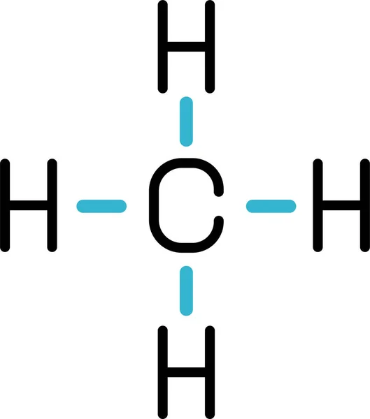 Ikon Rumus Biologi Molecula - Stok Vektor