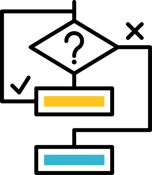 Programming Sequence Program Icon — Stock Vector