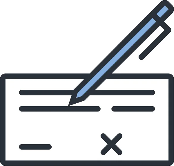 Ícone Dinheiro Cec Negócios Estilo Filledoutline — Vetor de Stock