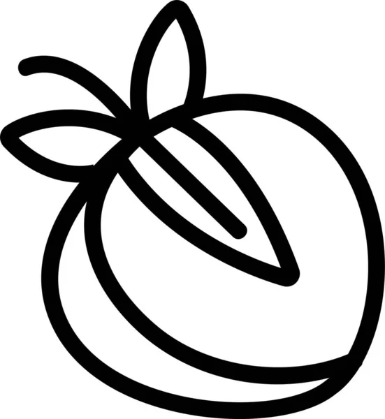 Fruchtsaft Symbol Der Kategorie Lebensmittel — Stockvektor