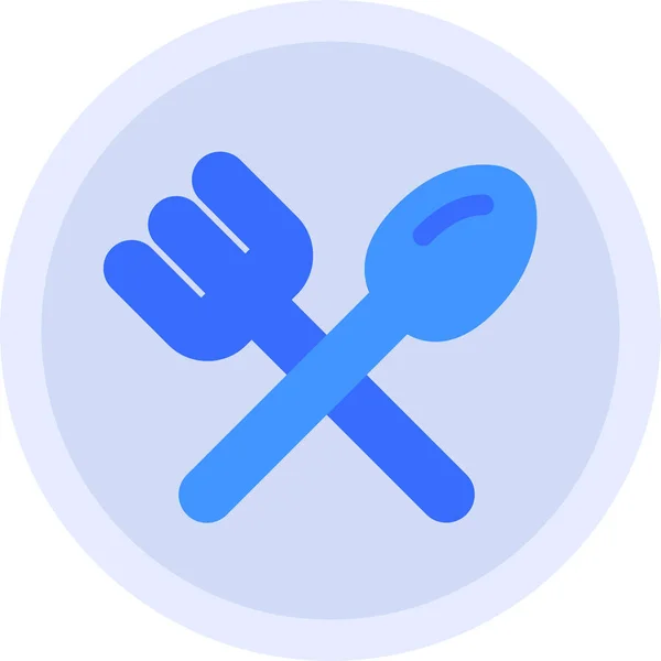 Cutlery Food Fork Icon — 스톡 벡터