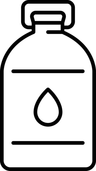 脱盐瓶装水图标 — 图库矢量图片