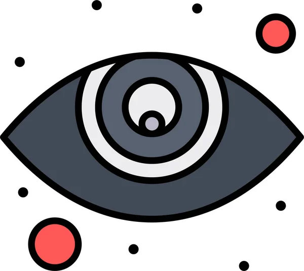 Care Eye Eye Eye Eye Icon Hospitalshealthcare Kategorie — Stockvektor