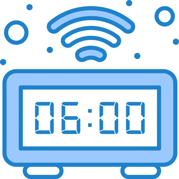 Smart Technology Time Icon Der Kategorie Familyhome — Stockvektor