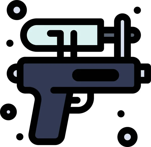 Gun Park Water Icoon — Stockvector