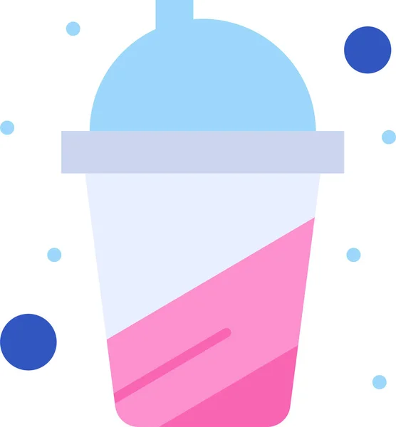 Cup Drink Juice Icon Summer Category — Stock Vector