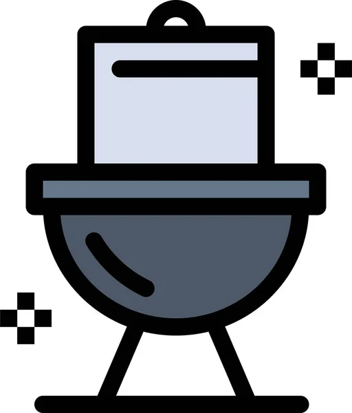 Иконка Туалета Уборки Семейной Категории — стоковый вектор