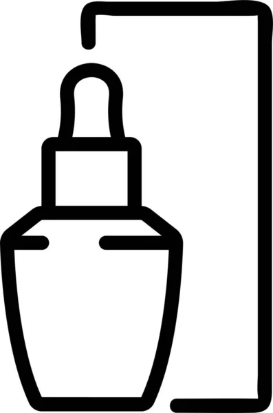 Значок Догляду Пляшкою Краси — стоковий вектор
