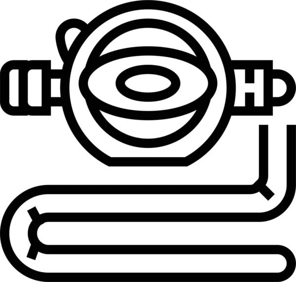 Pictogram Duikgereedschap — Stockvector