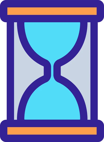Ícone Conceito Relógio Arte — Vetor de Stock